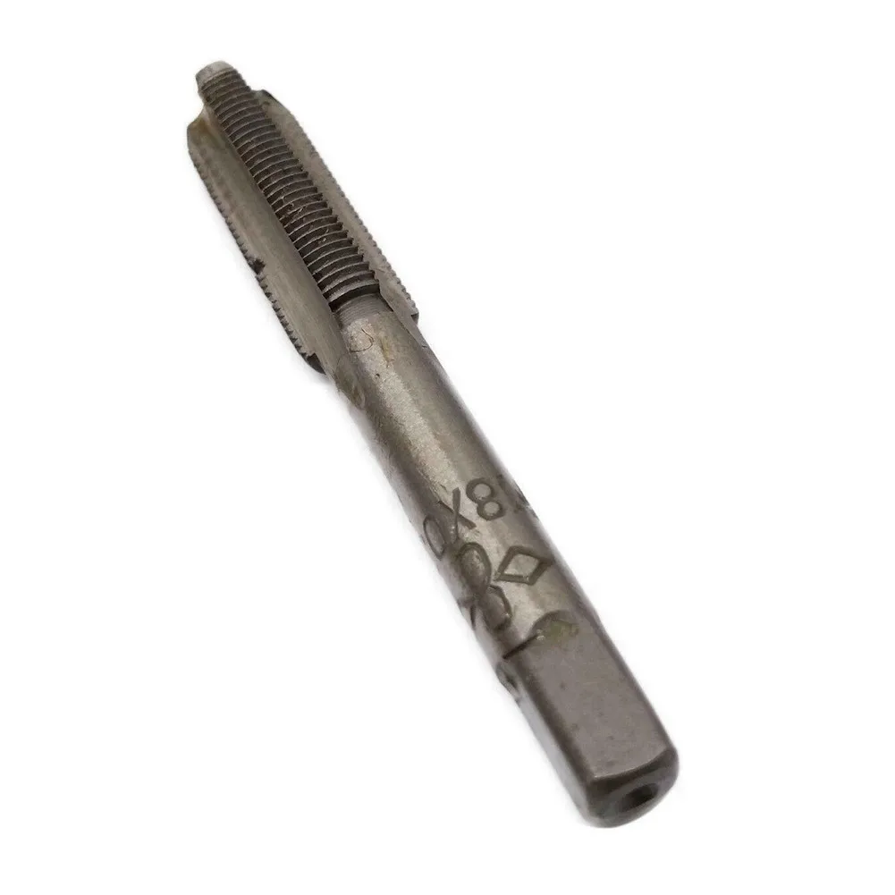 Tap & Die Set HSS M8x0.75mm Taper & PlugTap & M8 X 0.75mm Die Metric Thread Right Hand HSS Screw Tap Drill Bit Set Hand Tools