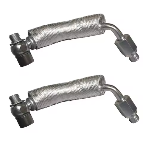 2X Turbocharger Coolant Line 55568031 For Chevrolet Cruze Sonic For Trax Buick Encore