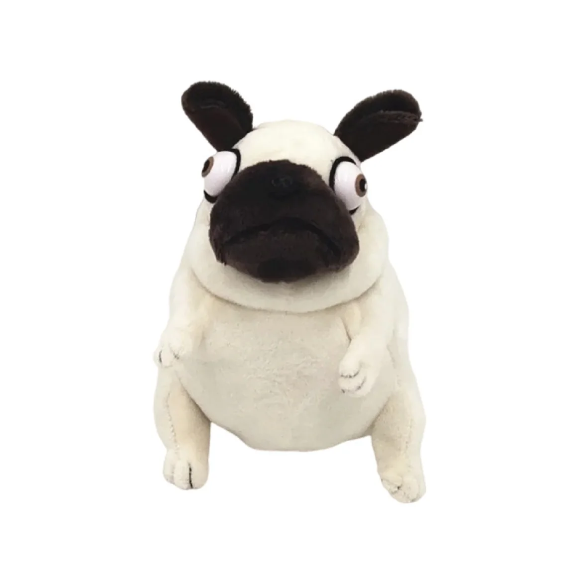 

kawaii Plush Toys 15cm dog the Elf Fat Pug Sitting Pug Dogs Toy Stuffed Dolls for Kids Children Birthday Gift Dolls