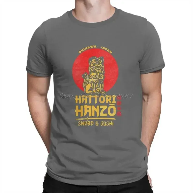 Hattori Hanzo  Kill Bill Quentin Film Tshirt Top Cotton Oversized O-Neck Men's Tops Graphic Men T shirt