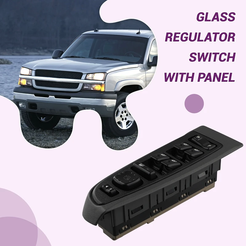 15186208 Door Lock Window Switch Mirror Button For Hummer H2 Chevrolet Suburban Avalanche GMC Yukon Sierra 15883319