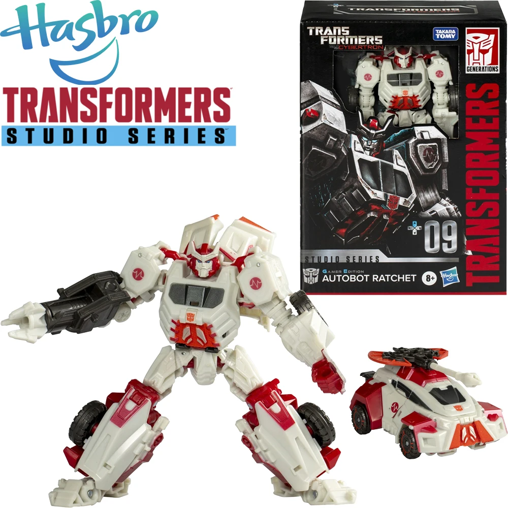 In Stock Original Hasbro Transformers Studio Series Autobot Ratchet Voyager Class Action Figures Collectible Model Toys Gifts