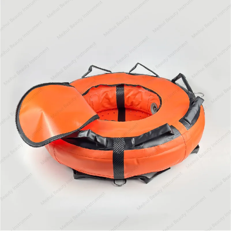 Orange Free Submersible Float Marine Warning Signal Buoy Float Inflatable PVC Float in Water