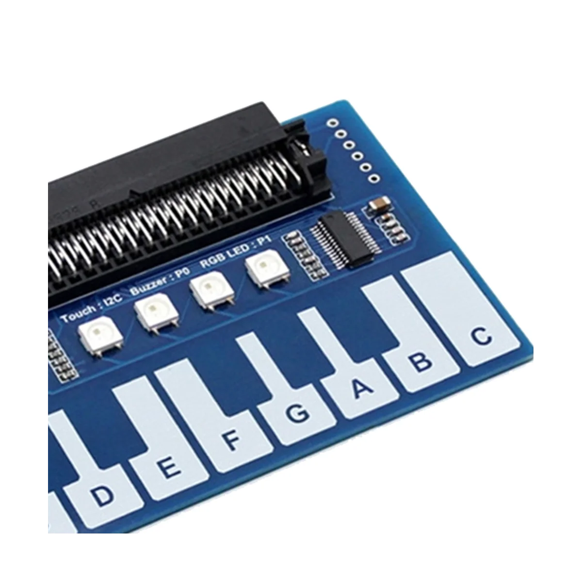 

Superb TTP229 Touch Keys Sensor Piano Module + RGB LED for BBC Microbit V1.5 Development Board Accessories Programming Toys
