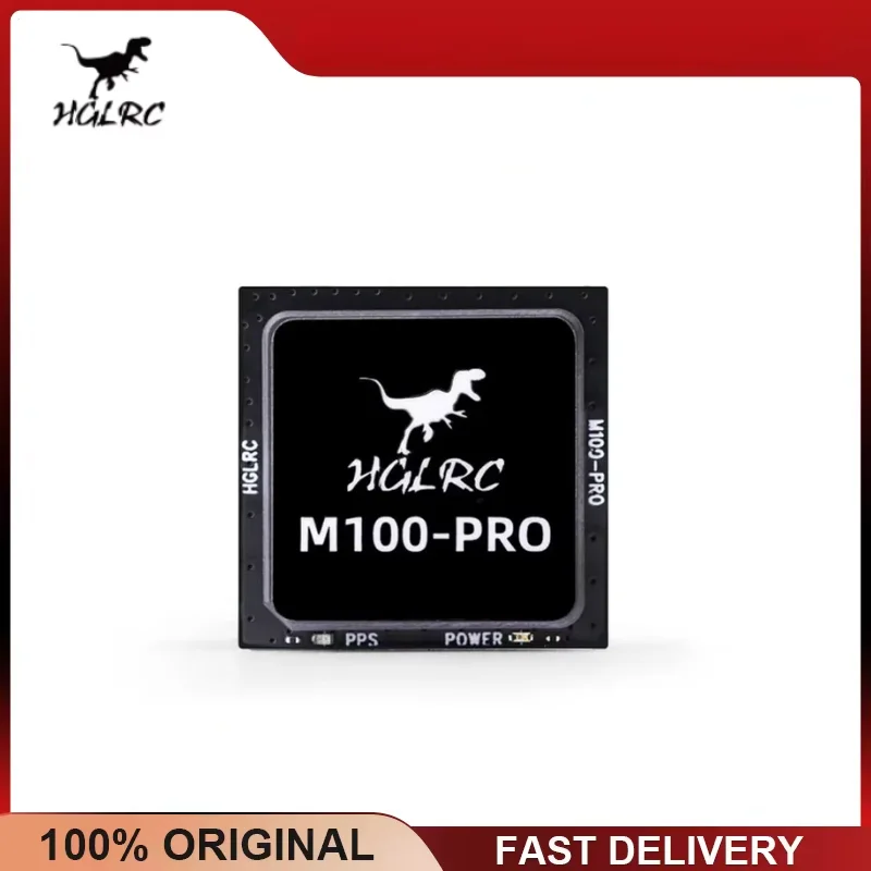 HGLRC M100 PRO GPS, B101 10. Generation Chip QMC5883L Kompass, für FPV Racing Freestyle Drohne, RC-Navigationsmodul