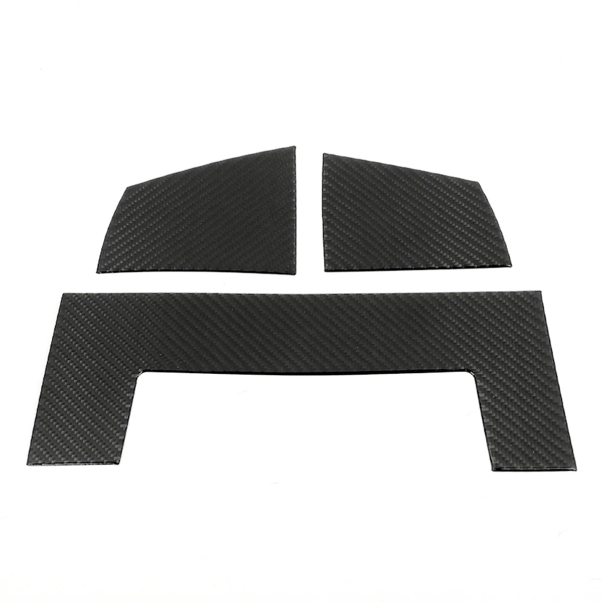 For Jeep Commander 2006-2010 Carbon Fiber Car Dashboard Panel Cover Trim Decor Sticker Accessories