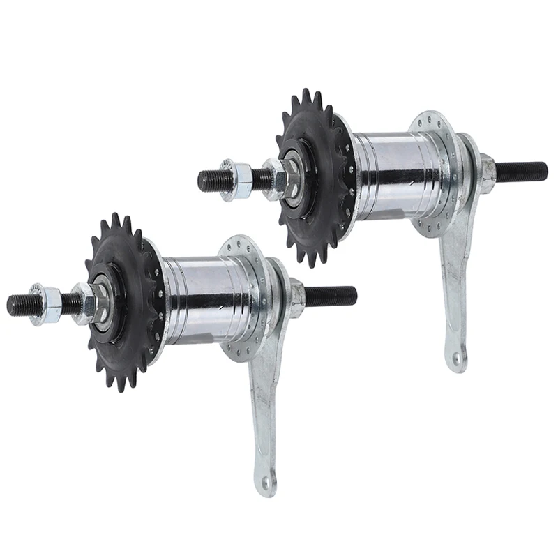 Reversing Ride Backwards Brake Fixed Gear Bike Rear Hub Aluminum Alloy Bicycle Bike Coaster Brake Rear Hub