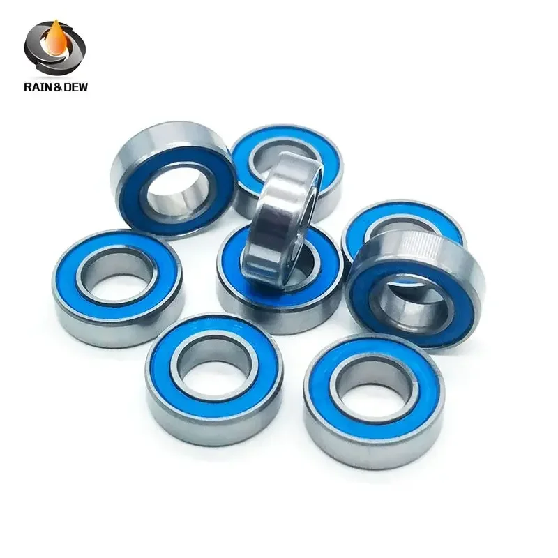 MR117-2RS Bearing ABEC-7 10PCS 7x11x3 mm Miniature MR117RS Ball Bearings Blue Sealed Bearing MR117 2RS