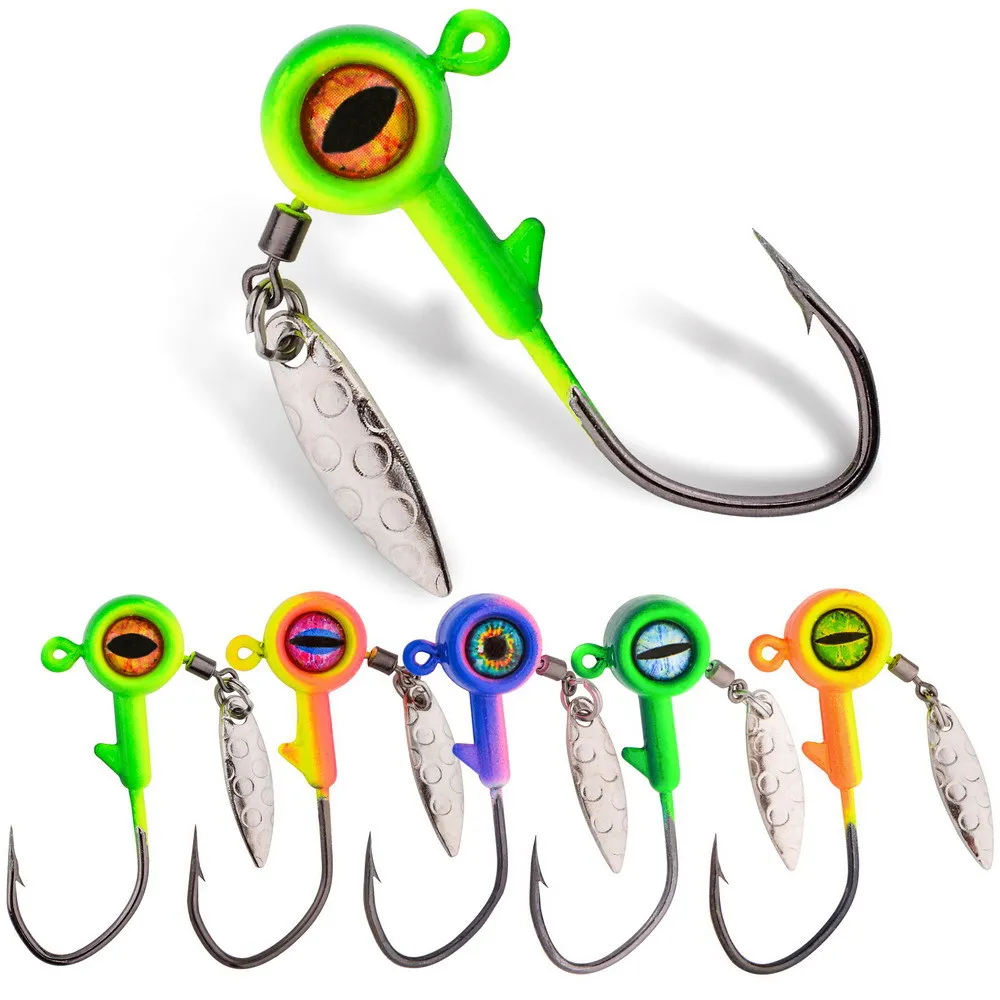Underspin Spinner con pala de sauce - Señuelo para agua salada y dulce - imagen 4