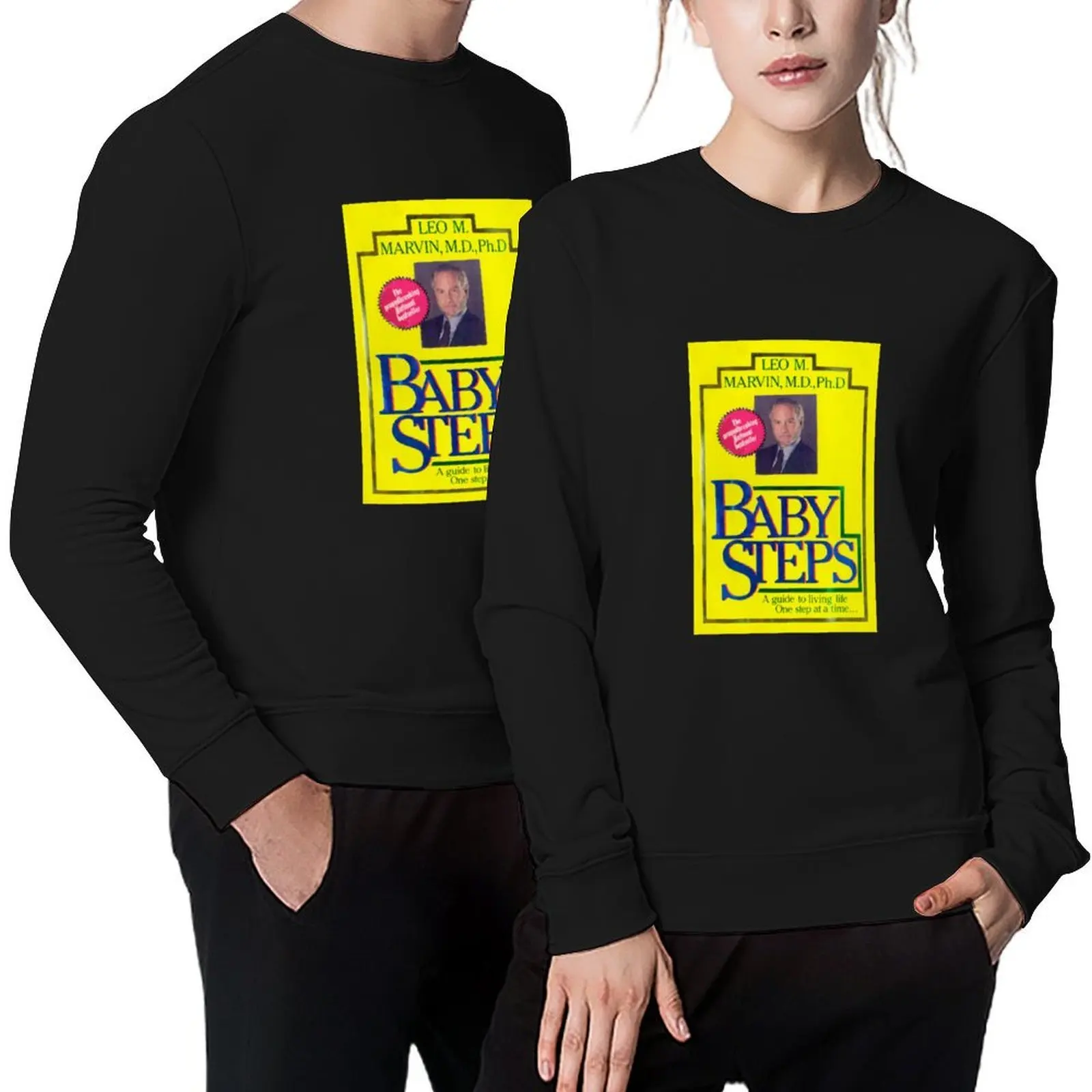 

Baby Steps book... what about Bob Pullover clothes for men men's autumn clothes men's sweat-shirt set blouse pullover