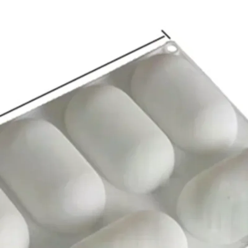 

8. Овальная силиконовая форма для торта в форме подушки для декора шоколадного мусса и мороженого.