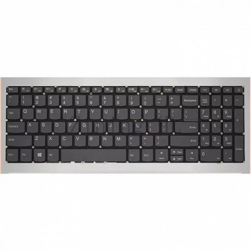 For Lenovo IdeaPad 320-15IKB Keyboard 330C-15IKB 320C-15ISK 320-15AST with a switch button in the upper right corner