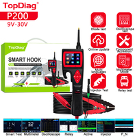 Topdiag P200 9V-30V Power Probe Automotive Electric Circuit Tester  Battery Relay Injector Activating Vehicle Diagnostic Tool