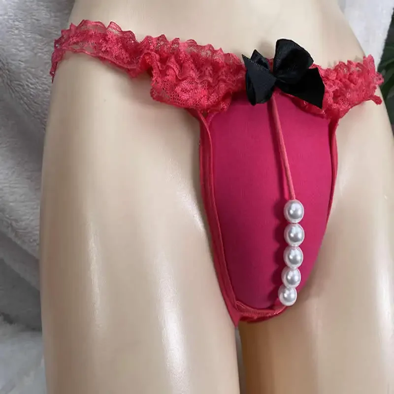 Pearls Camel Toe Control Panty Gaff Tucking Panties Sissy Underwear Crossdresser Transgender Shemale Drag Queen Thong