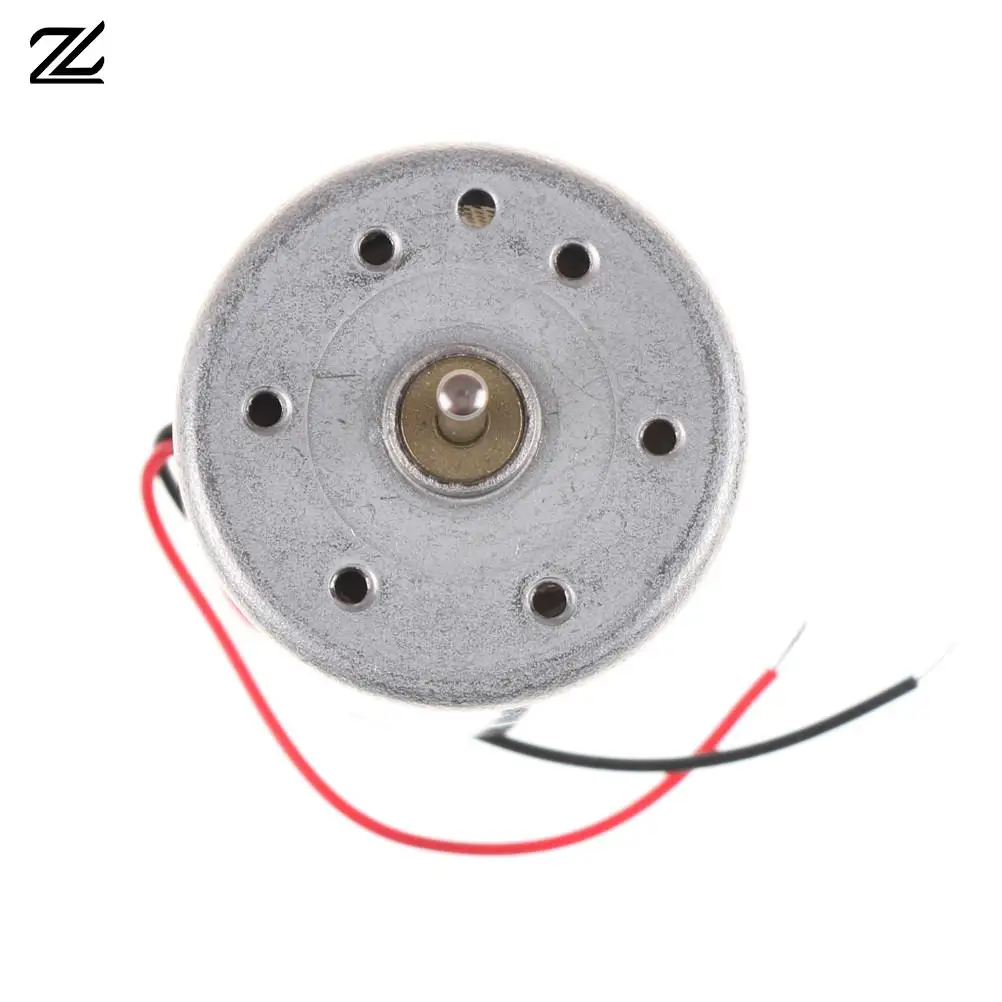 1X Micro DC Motor RF-300C 6600RPM DC 1.5V-6V Start Laser Molded Parts Toy Motors DIY Model Accessories