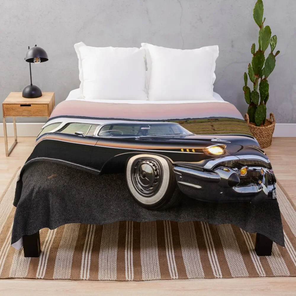 1957 Chevrolet Nomad Restomod Throw Blanket Comforter Luxury St Polar Blankets