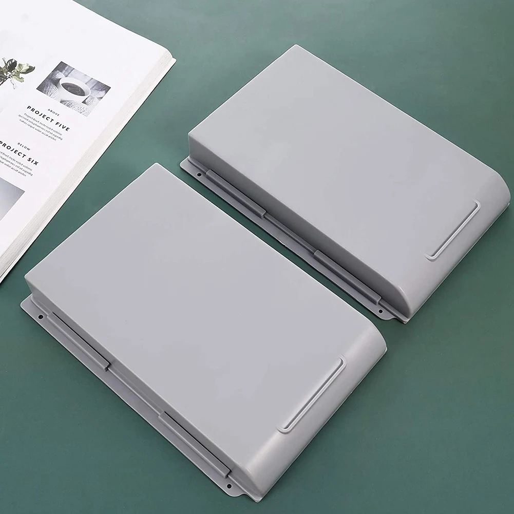 2 Pcs Under-Desk Drawer Storage Box Self-Adhesive Desk Drawer Office School Home -Up  Desk Drawer-B12B