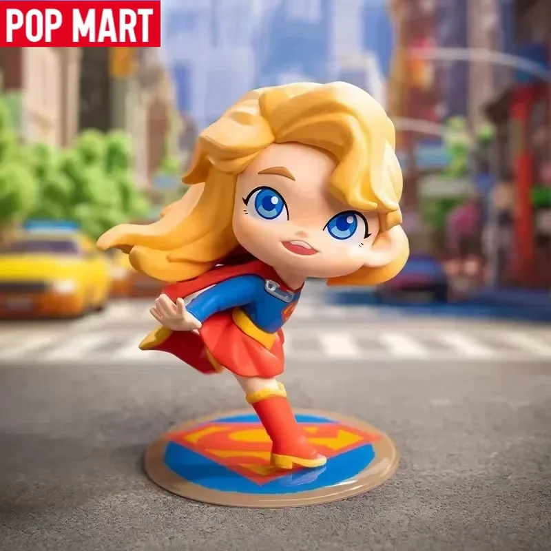 

POP MART DC Justice League Childhood Series Mystery Box Blind Bag Cute Toys Anime Figure Desktop Ornaments Collection Gift Girl