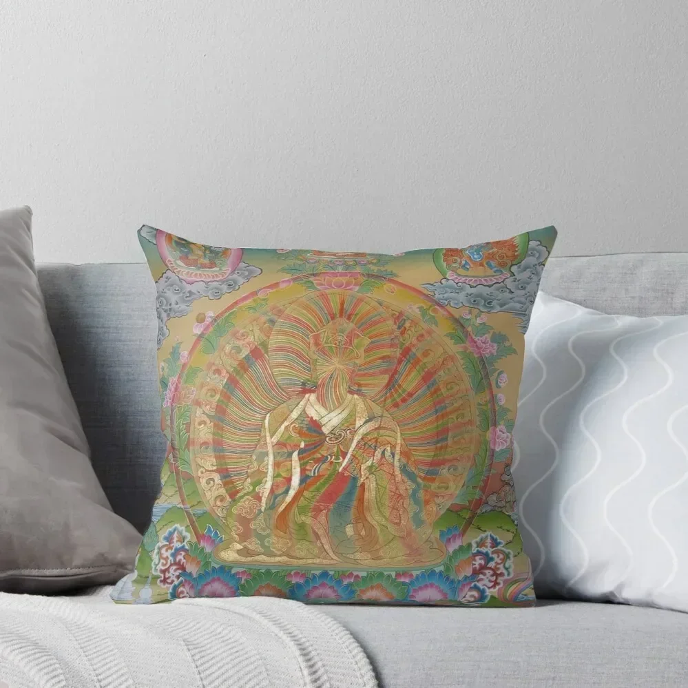 

Dzogchen Buddhism - Rainbow Body - 05 Throw Pillow Cushions For Children Elastic Cover For Sofa New year pillow