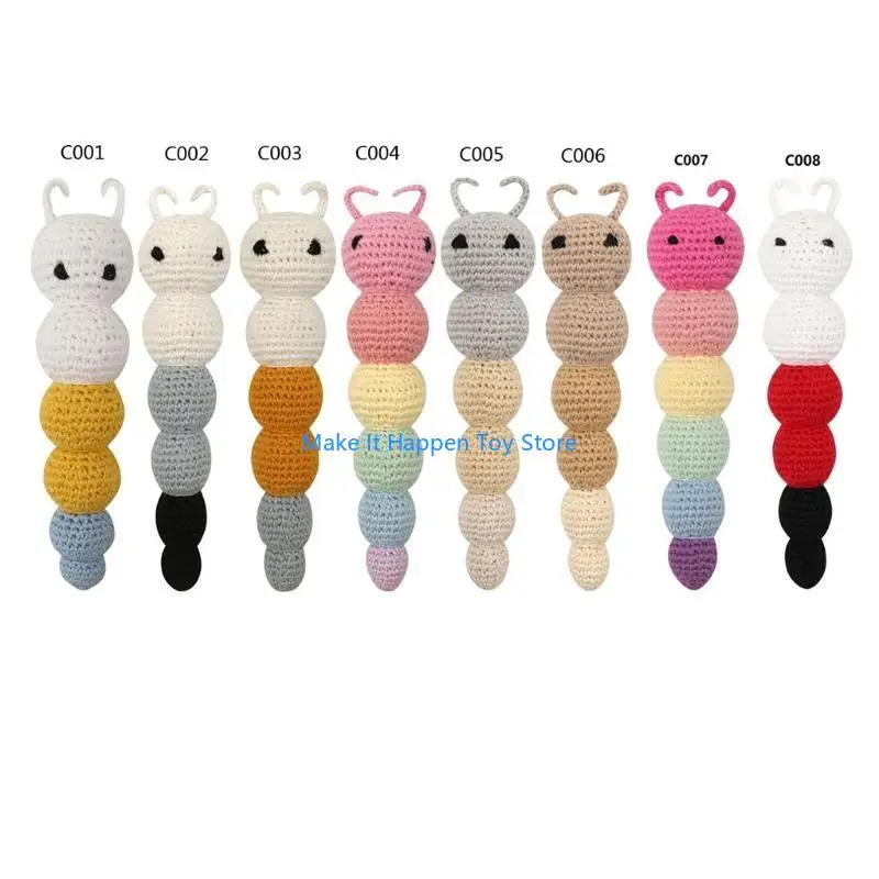 28EC Toy Handbell para Baby 1 Monthton Cartoon Rattle Crib Recém -nascido Presente