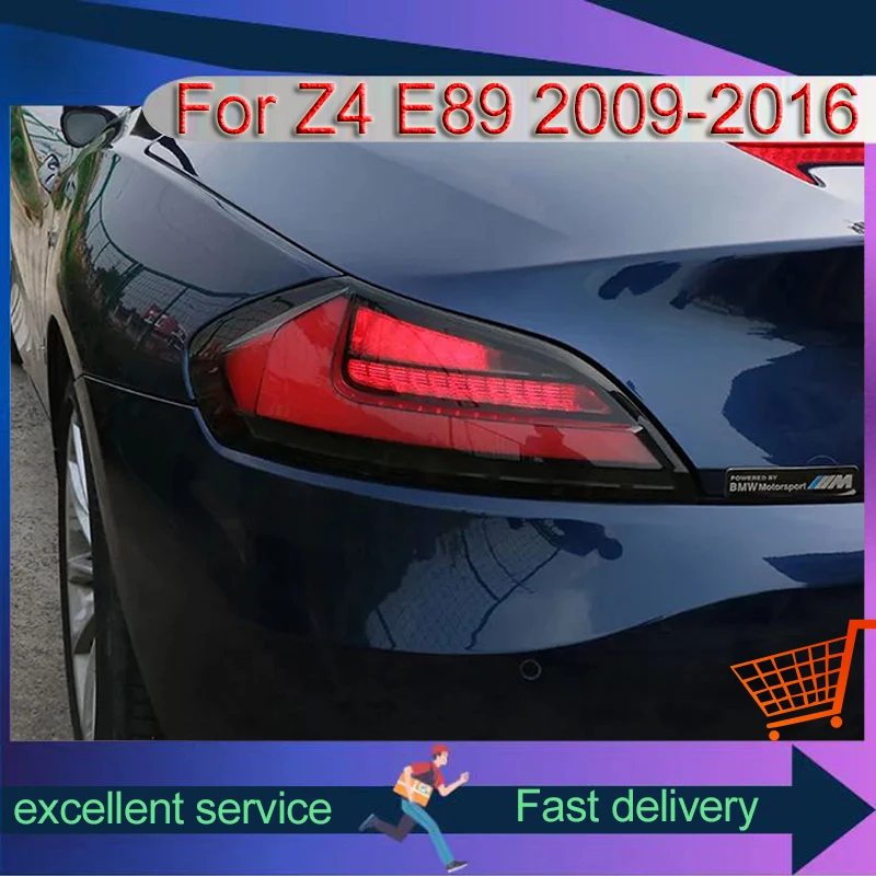 Auto Taillight For BMW Z4 E89 2009-2016 Refit Assembly LED Dynamic Turn Signal Light A Touch Of Blue Rear Lamp Car Accessories