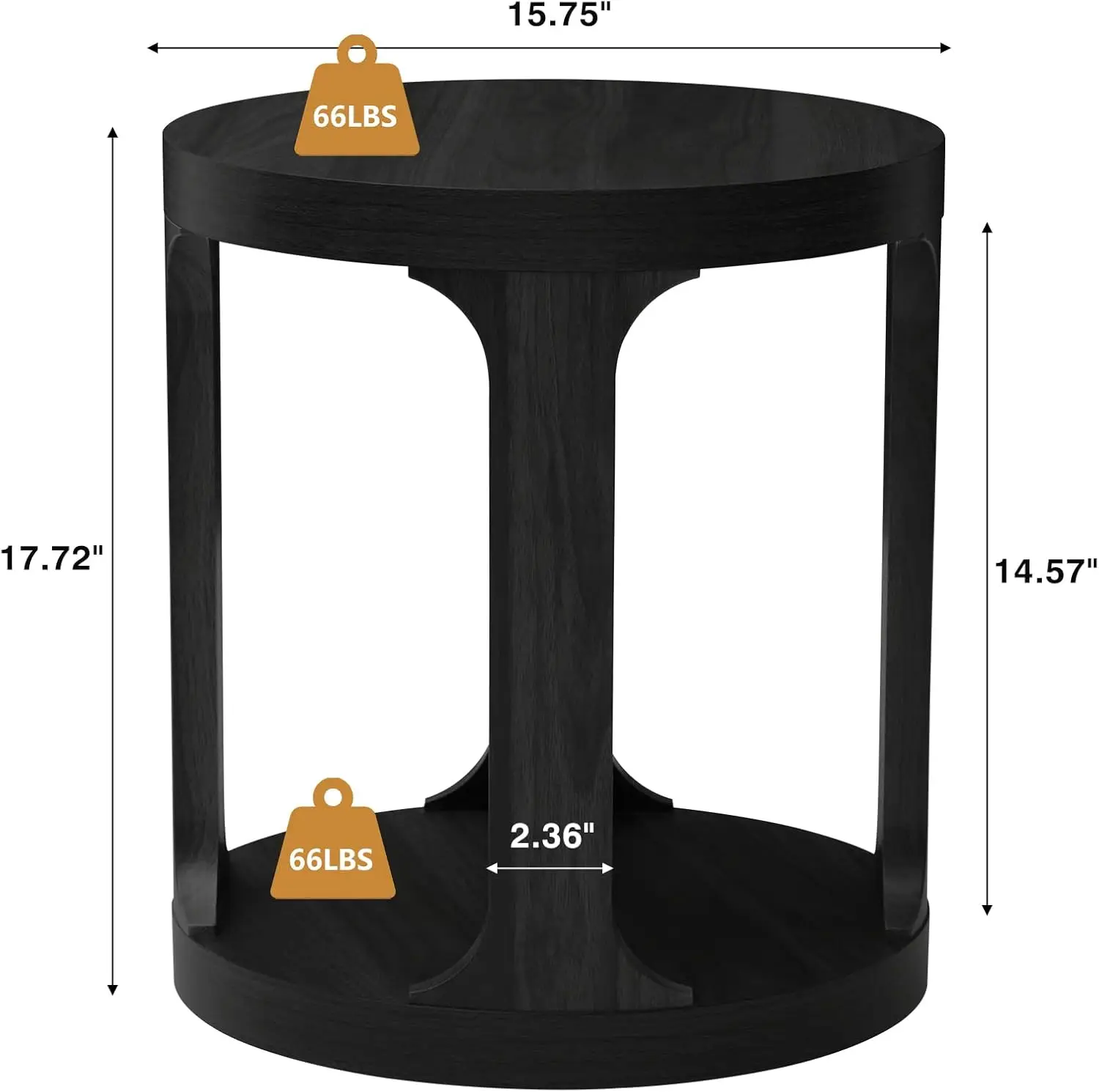 Round 2-Tier End Tables 2