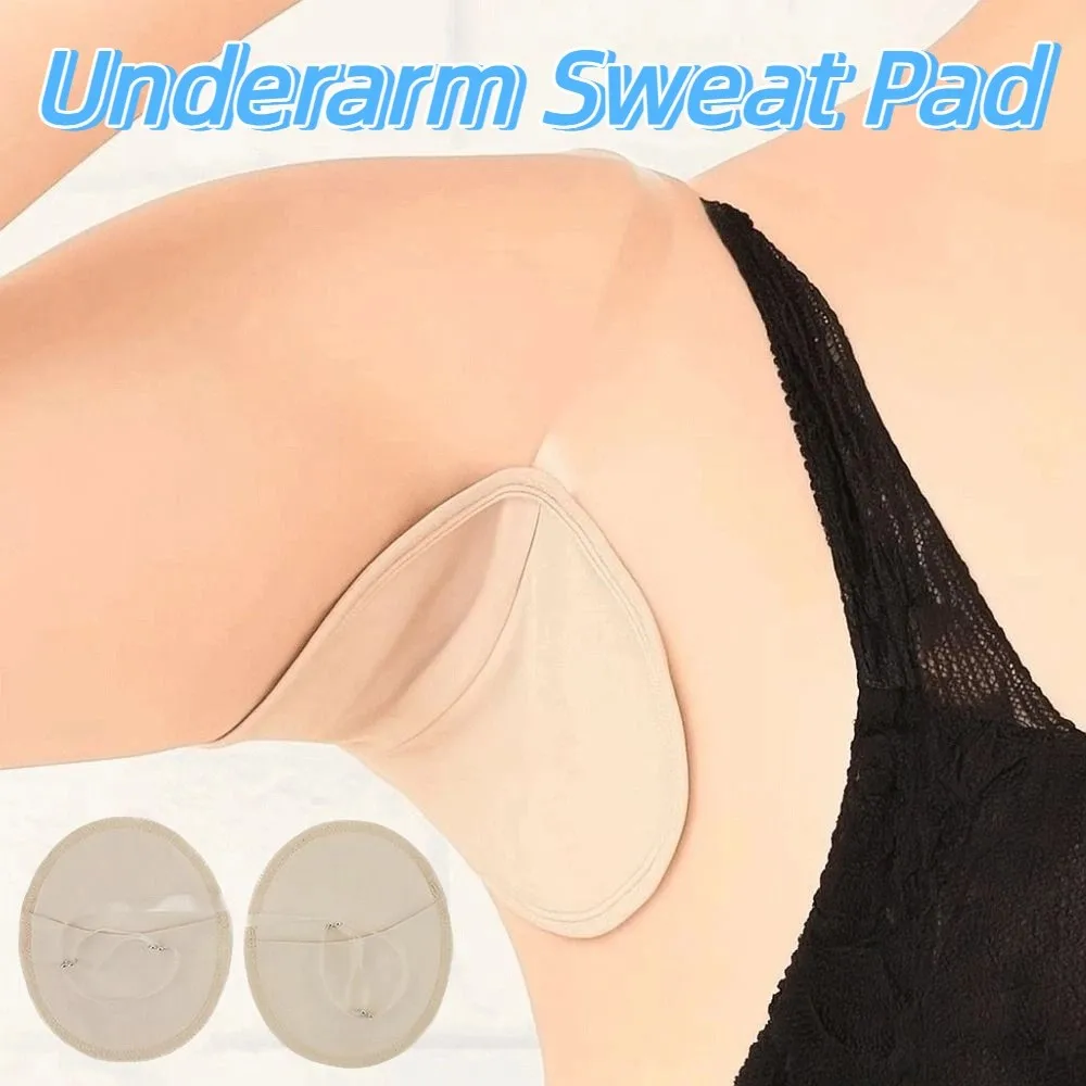Invisible Underarm Sweat Pad Washable Waterproof Reusable Perspiration Pad Transparent Shoulder Strap Quick To Dry