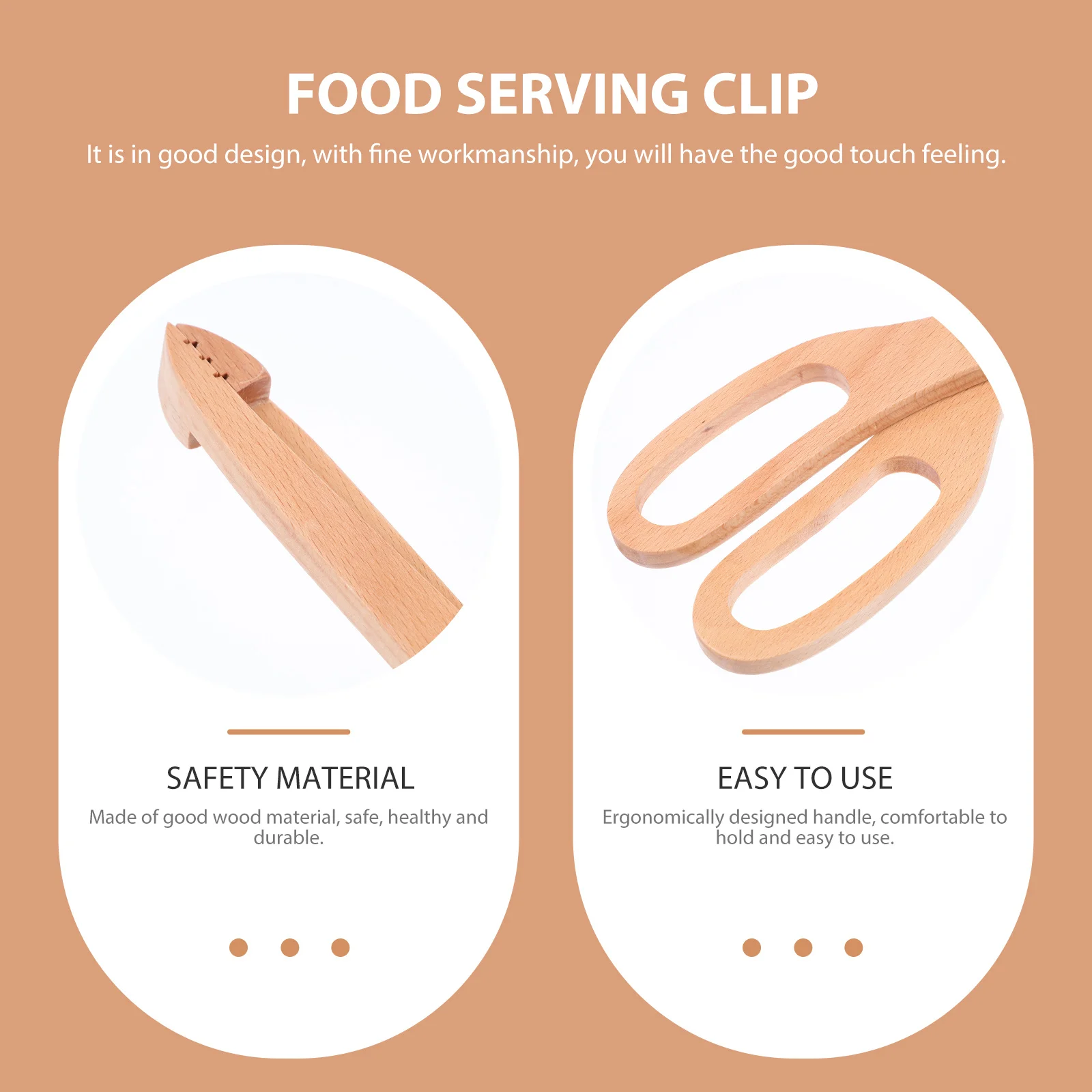 

Bread Clamp Non-Slip Food Serving Clip For Kitchen Barbecue Buffet Dessert Portable Cooking Tool Kitchen Gadgets