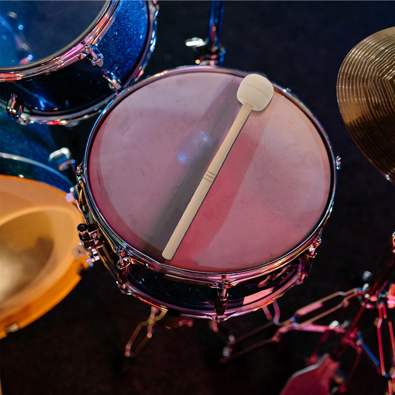 

Felt Drumsticks Bell Kit Percussion Student Cymbals for Accessories Major Child