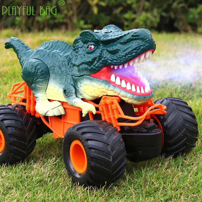 

Outdoor adult decompression toy spray dinosaur RC remote vehicle climbing car climbing big feet monster gift VD69