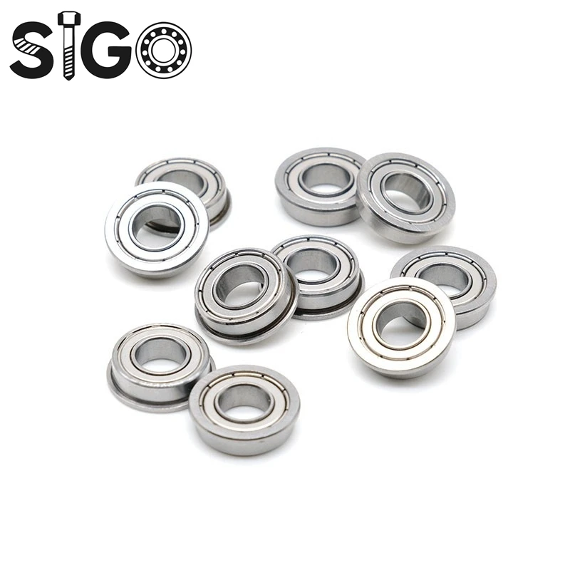 

F689ZZ Flange Bearing 9x17x5mm (10PCS) Deep Groove Ball Bearings F618/9ZZ F689ZZ ABEC-7