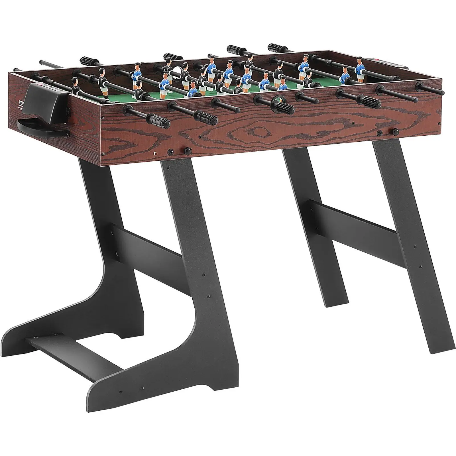 Indoor Full Size Foosball Table Folding Foosball Table, 42 inch Standard Size Foosball Table