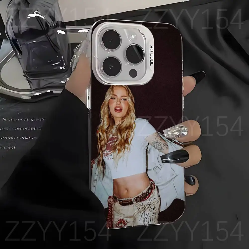 Funda de teléfono Luisa Sonza MOTINHA para iPhone 17,16,15,14,13,12,X,8,Pro,Max,Plus,E,SE4,Air,Mini blanco IMD mate