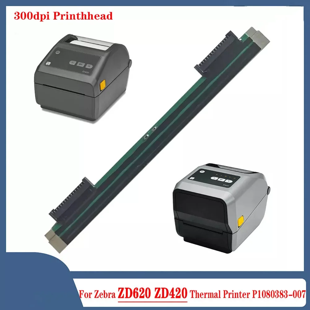 New Thermal Print Head For Zebra ZD620 ZD420 Thermal Printer 203DPI Barcode Printhead For Zebra Printer Accessaries﻿