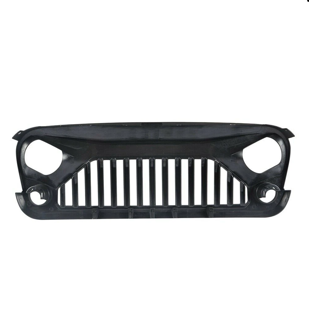 For Jeep Wrangler Jk JKU 2007-2017 Mesh Mask Cover Auto Grill Grills Exterior Car Accesories Modified Front Racing Grille Fit