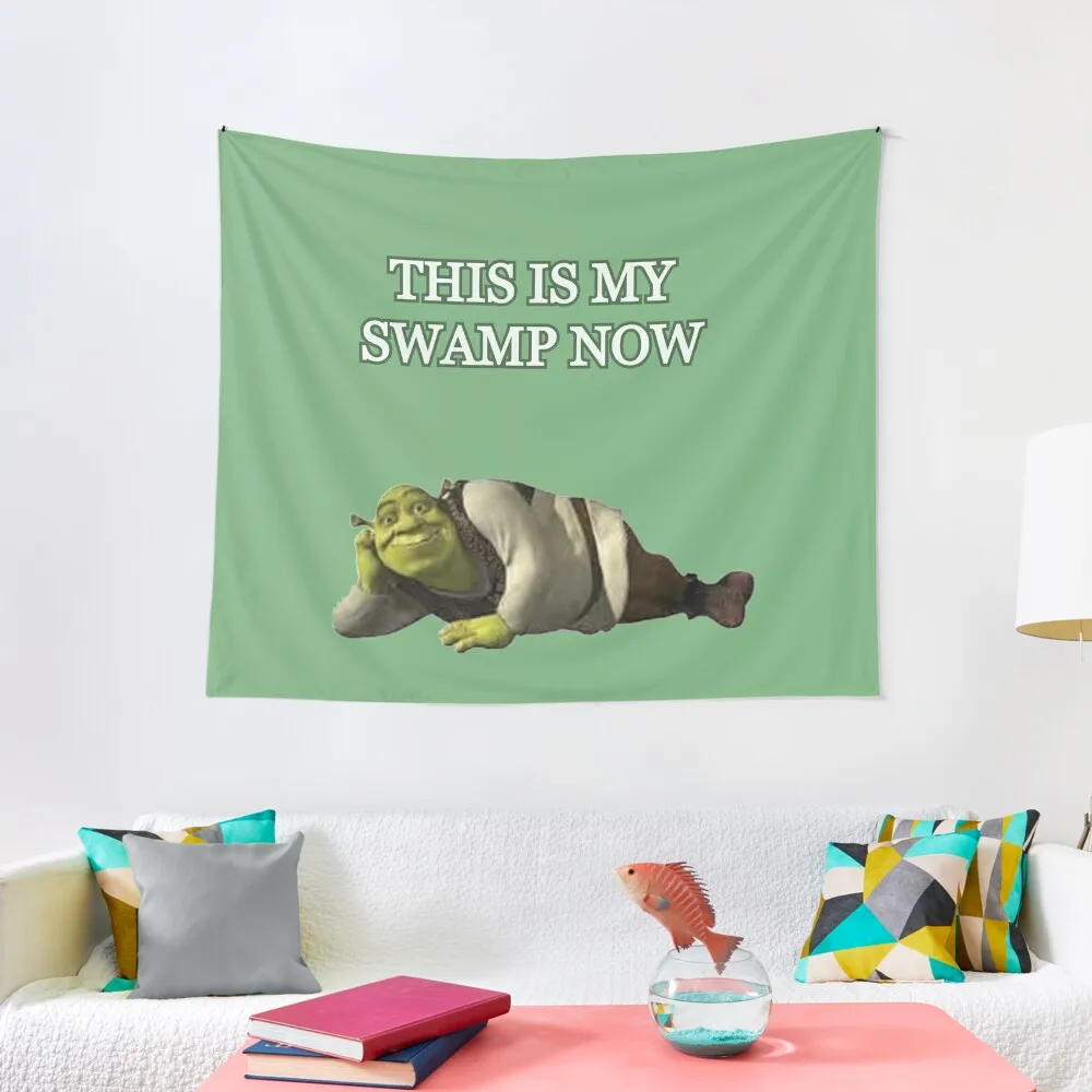 

This is my swamp now design Tapestry House Decor Decorative Wall Mural Decor For Room Decorative Wall Tapestry