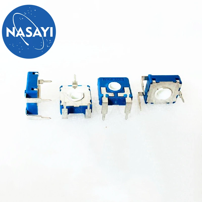 

NASAYI 5pcs/lot Spain Vertical Adjustable Potentiometer 14MMX14MM CA14NV17.5 4.7K