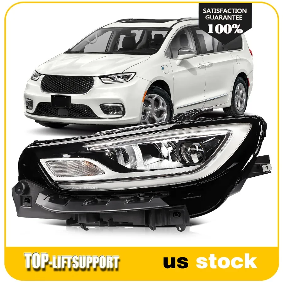 

Левая сторона [Светодиодный DRL типа] Фара в сборе для Chrysler Pacifica 2021-2024 гг.