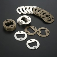 Bottle Opener Insert w/screw 40mm Round Iron Corn Beer Open Antique Bronze Silver fit for Bar/Home/Restaurant/Kitchen/Pub