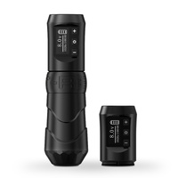 T-Rex Cordless Tattoo Machine 4.0mm Stroke Length with Extra 34mm Handle 2000mAh Battery Rotating Cartridge Tattoo Pen