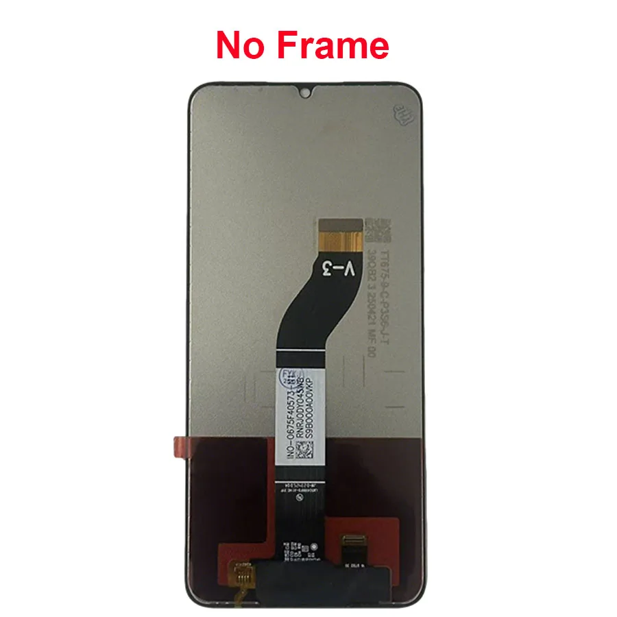 6.74'' Ekran LCD z panelem dotykowym i digitizerem do Xiaomi Poco C65, części zamienne do Xiaomi Poco C65, ekran z ramką — zdjęcie produktu 6