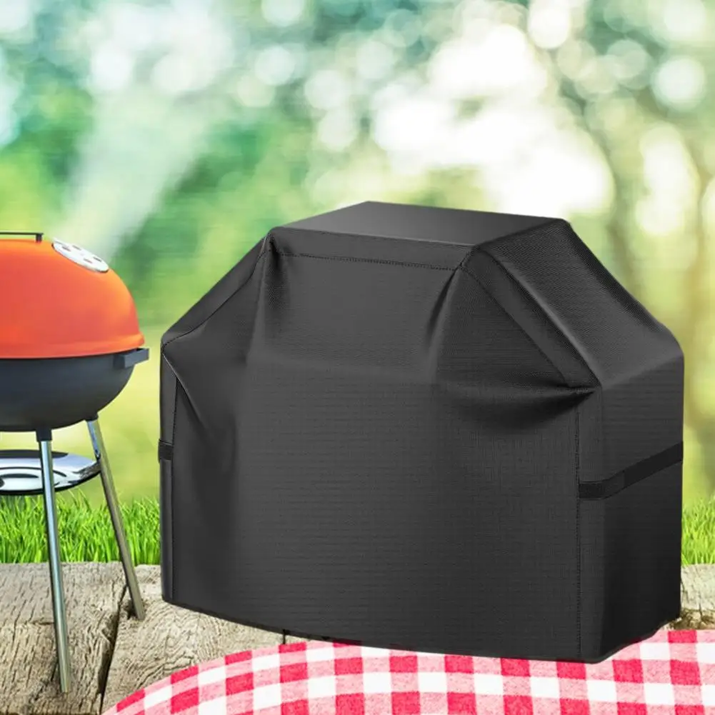 Weather Resistant Grill Cover Durable Waterproof Bbq Grill Cover with Adjustable Fastener Tape Anti-uv Fade for Outdoor