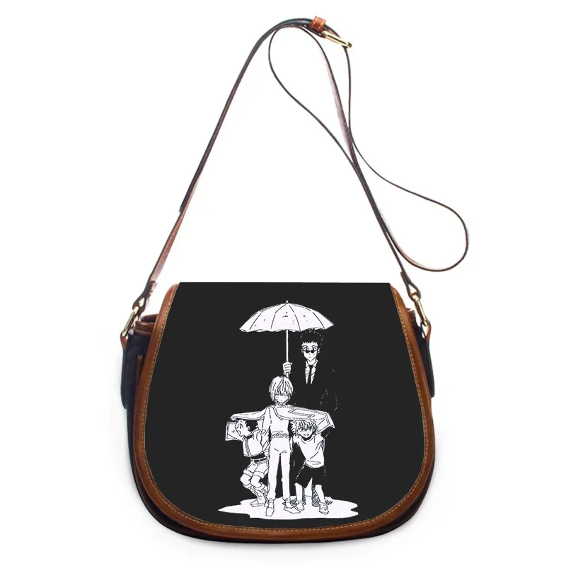 HUNTER×HUNTER Anime print new fashion Women Crossbody Bag Luxury Handbags Women Bags Zipper Shoulder Bag women shoulder bag