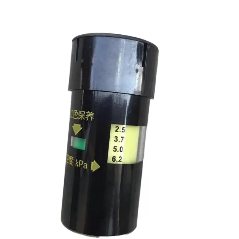 Crane air filter indicator, air filter maintenance indicator, maintenance dust collector
