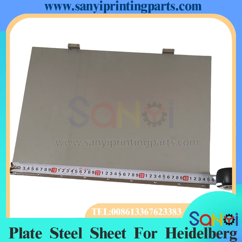 1 Uds. Heidelberg plataforma tipográfica T chaqueta 10X15 placa de acero GT 13X18 calidad B piezas de repuesto para máquina de impresión Offset