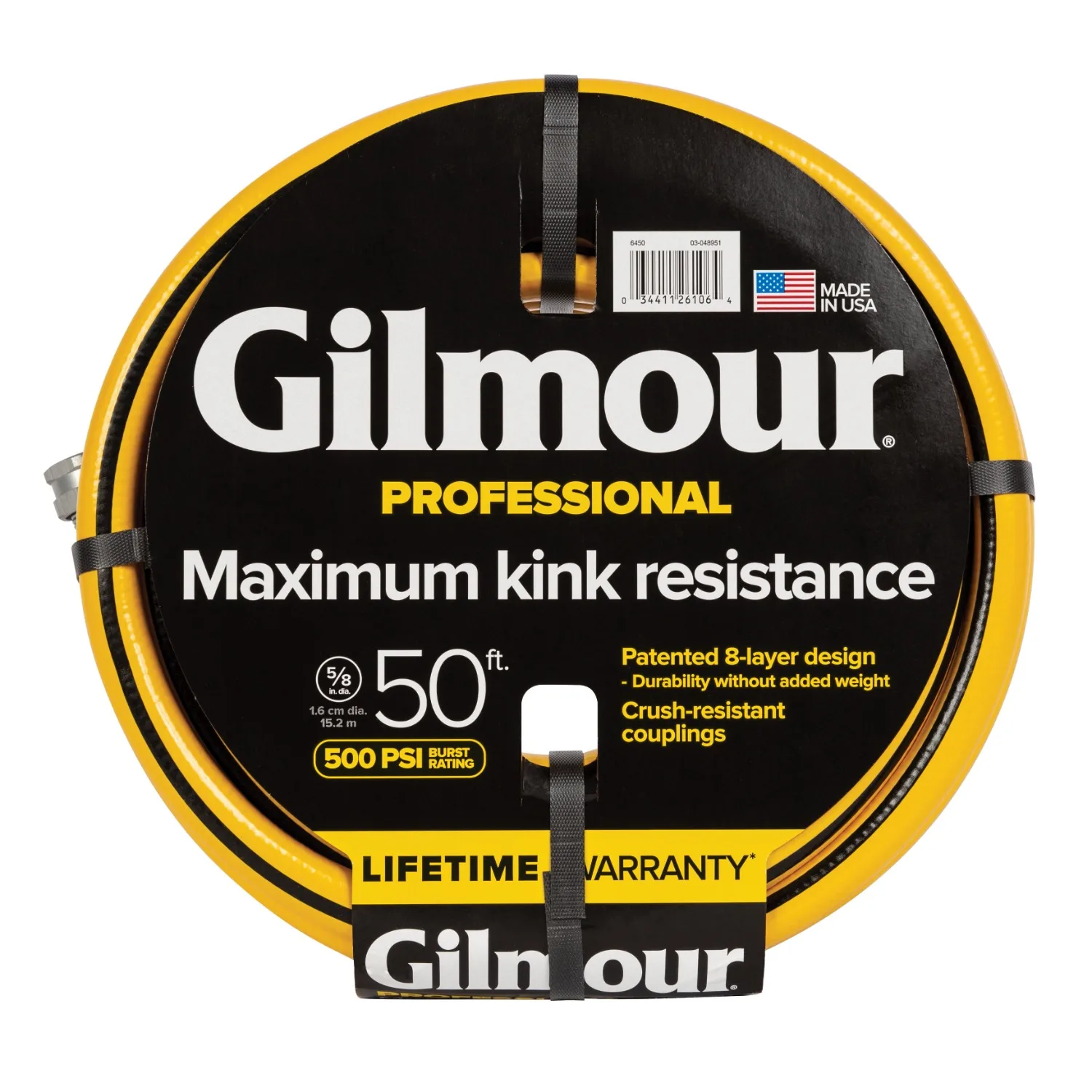 Gilmour 50 foot Pro Hose, 5/8