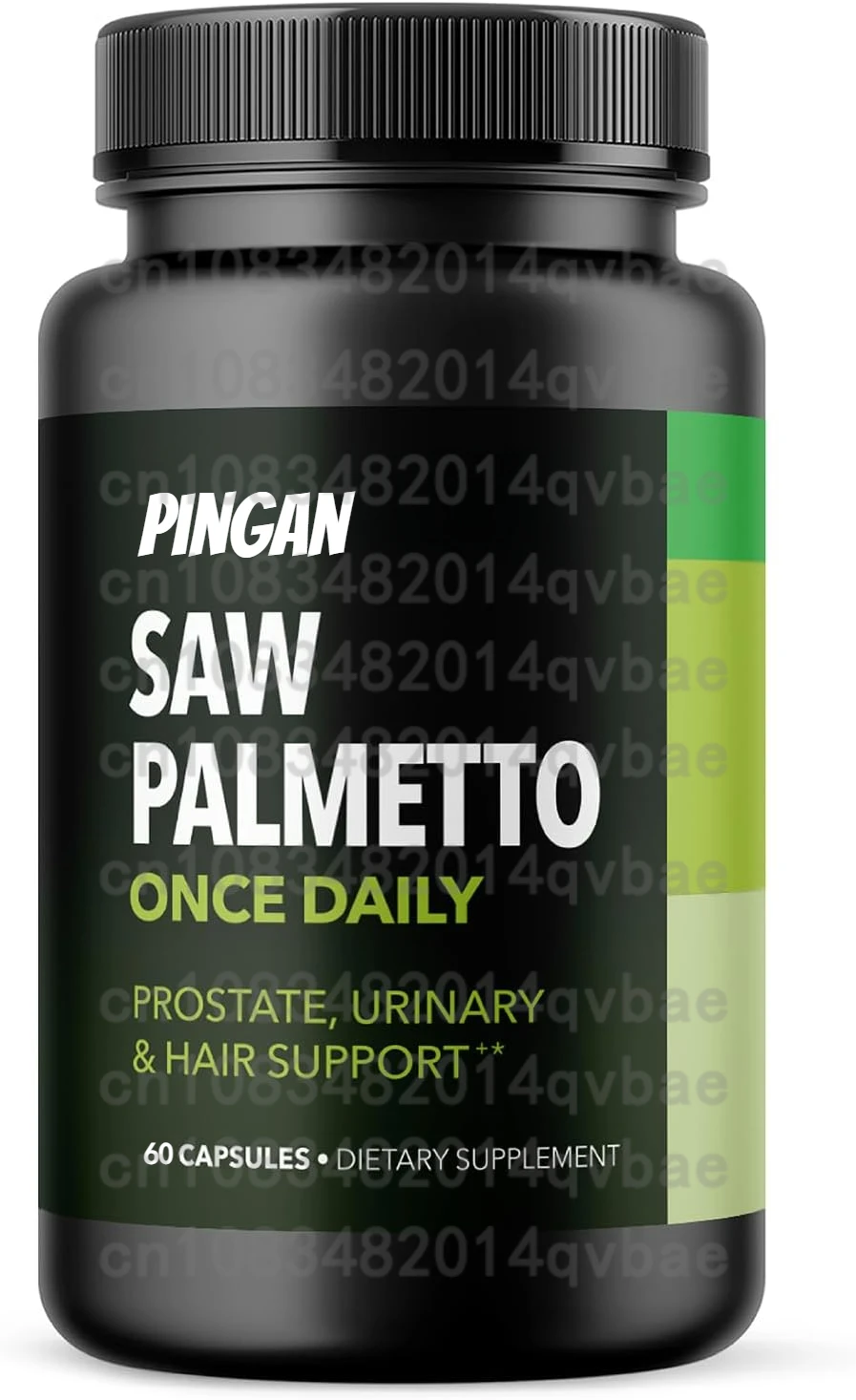 

Saw Palmetto Capsules for Men Prostate Supplement Fatty Acids and Essential Nutrients Men's Health Support Non-GMO 60 Capsules