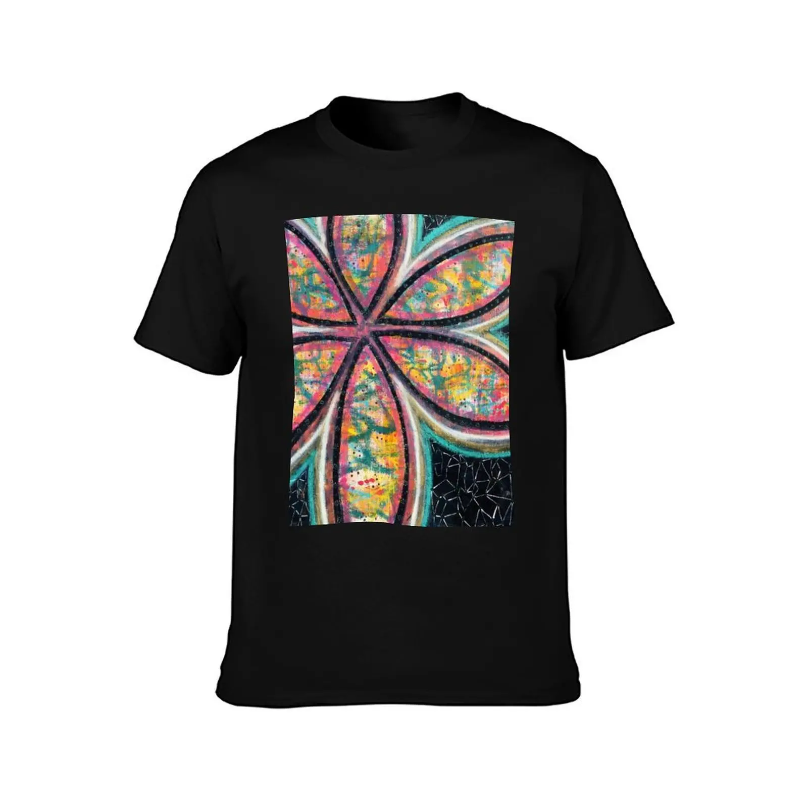 Starstruck Bloom - an activated Inner Power Painting T-Shirt heavyweights baggy shirts plain t shirts men