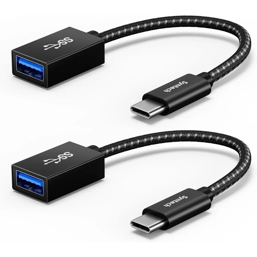 yZ[zSyntech USB C to USB A_v^[ 2pbN USB C to USB 3 ^CvC to A Thunderbolt 3 to USB XA_v^[ OTGP[u iPΉ