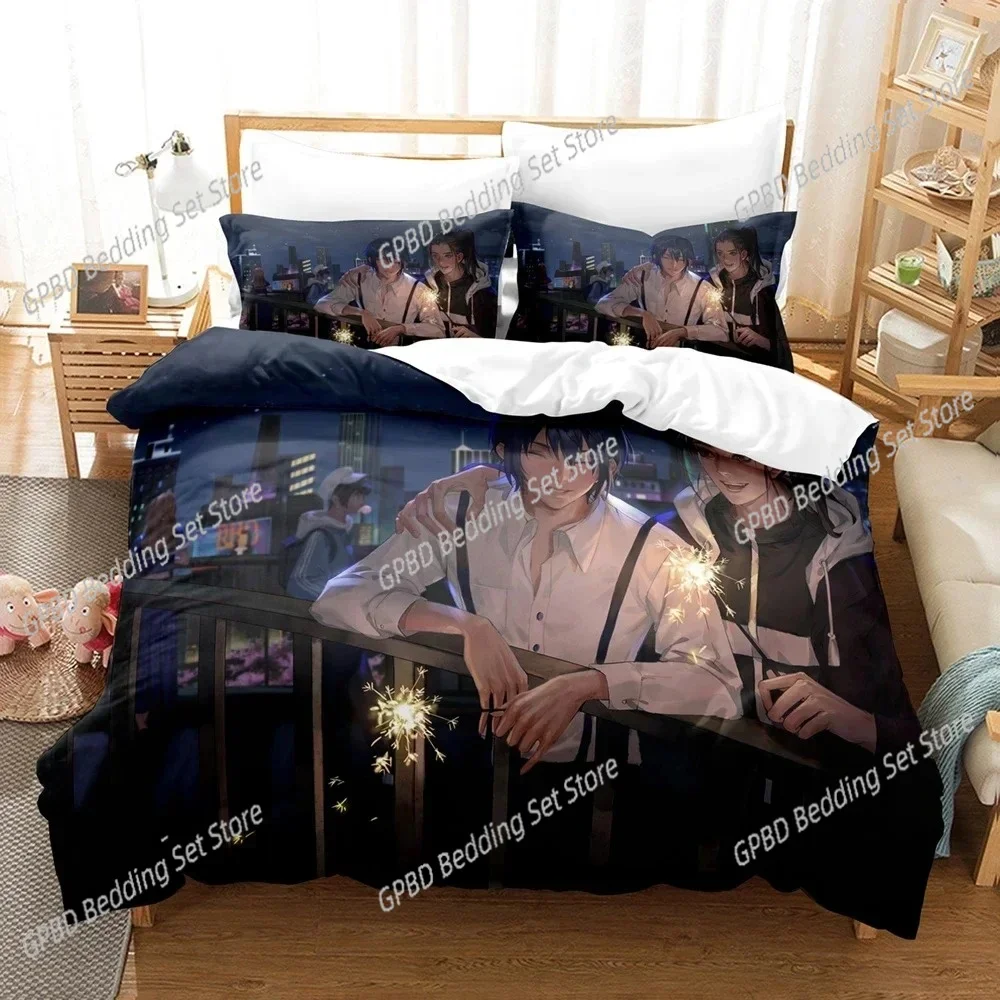 Anime The Outcast Under One Person 3D Duvet Cover Bedding Set Comforter Linen Pillowcases Home Decor Single Double King Queen